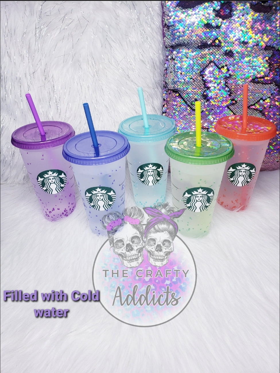 Starbucks Purple Confetti Color Changing Cup